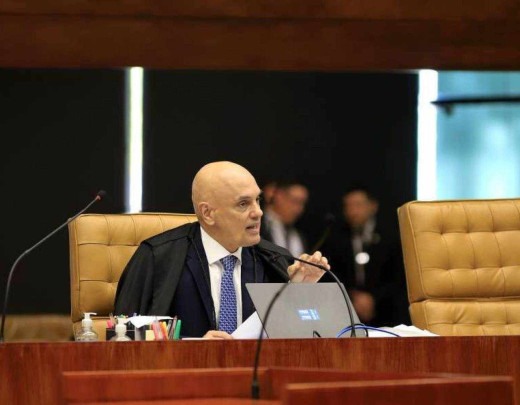 Um mês depois, X voltou atrás na decisão de enfrentar o Poder Judiciário e Musk baixou o tom que estava adotando contra Moraes -  (crédito: Rosinei Coutinho/SCO/STF)