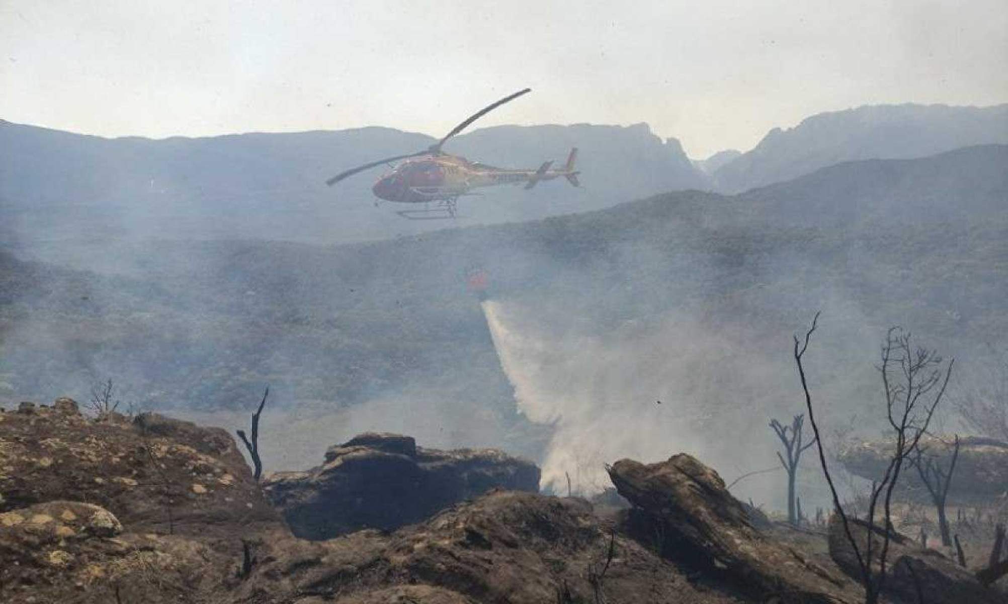 MG: combate a incêndio no Caraça chega ao 17º dia