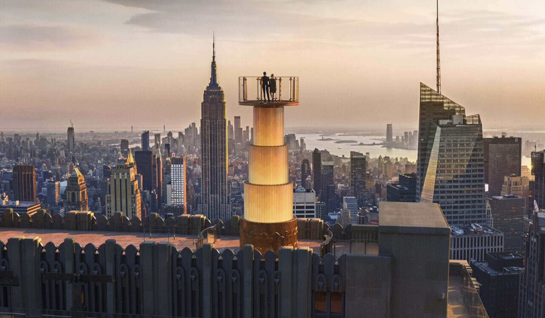 Novidade no Rockefeller Center vai permitir ver Nova York de um novo ângulo, a 280 metros do chão