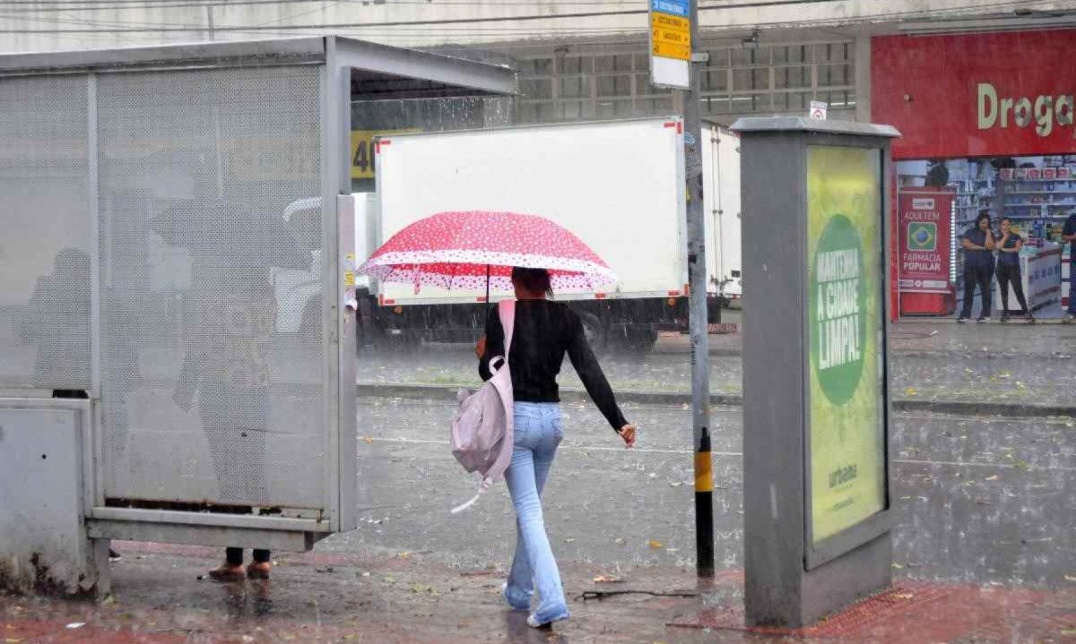 Quase 400 cidades de MG estão em alerta de tempestade -  (crédito: Gladyston Rodrigues/EM/D.A Press)