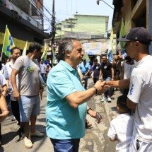 No Aglomerado da Serra, Tramonte promete 'atenção pra esse povo esquecido' - Ramon Bitencourt/Campanha Mauro Tramonte