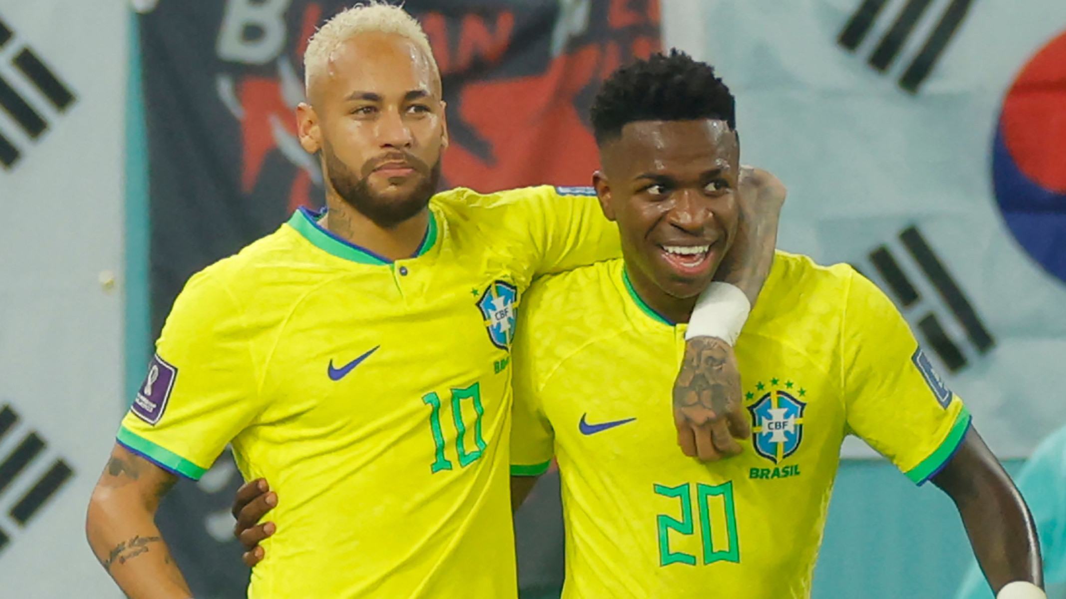 Dorival comenta cobranças a Vini Jr na Seleção e o compara a Neymar -  (crédito: No Ataque Internacional)