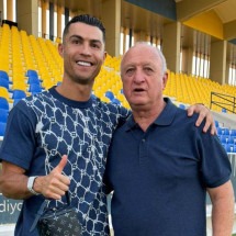 Ex-Atlético, Felipão visita Al-Nassr e revela conversa com Cristiano Ronaldo - No Ataque Internacional