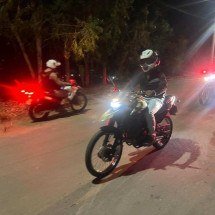 Grande BH: operação contra "rolezinho do grau" apreende 7 motocicletas - PMMG/Divulgação