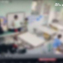 Pai denuncia violência em creche conveniada com a Prefeitura de BH - Imagem cedida ao Estado de Minas