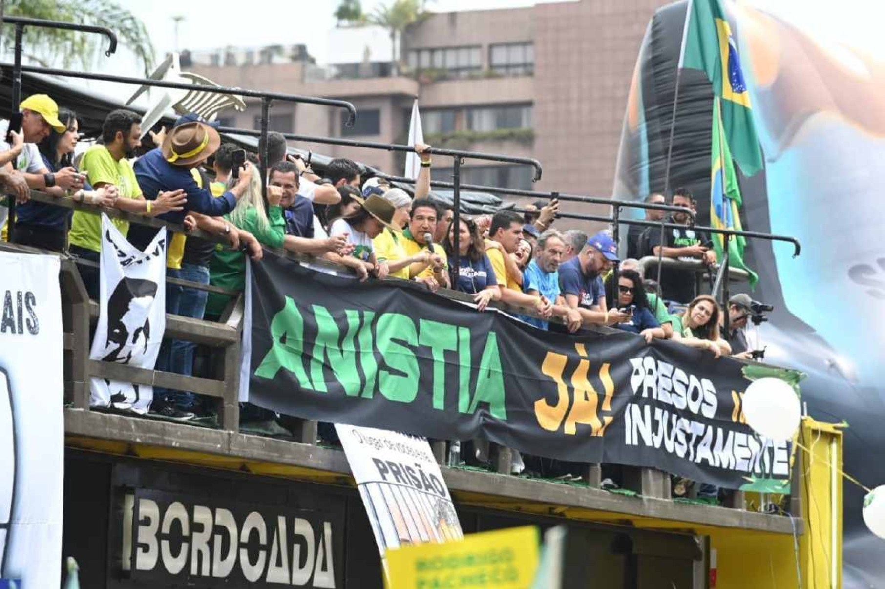 Magno Malta em BH: 'Moraes violou a Constituição'
