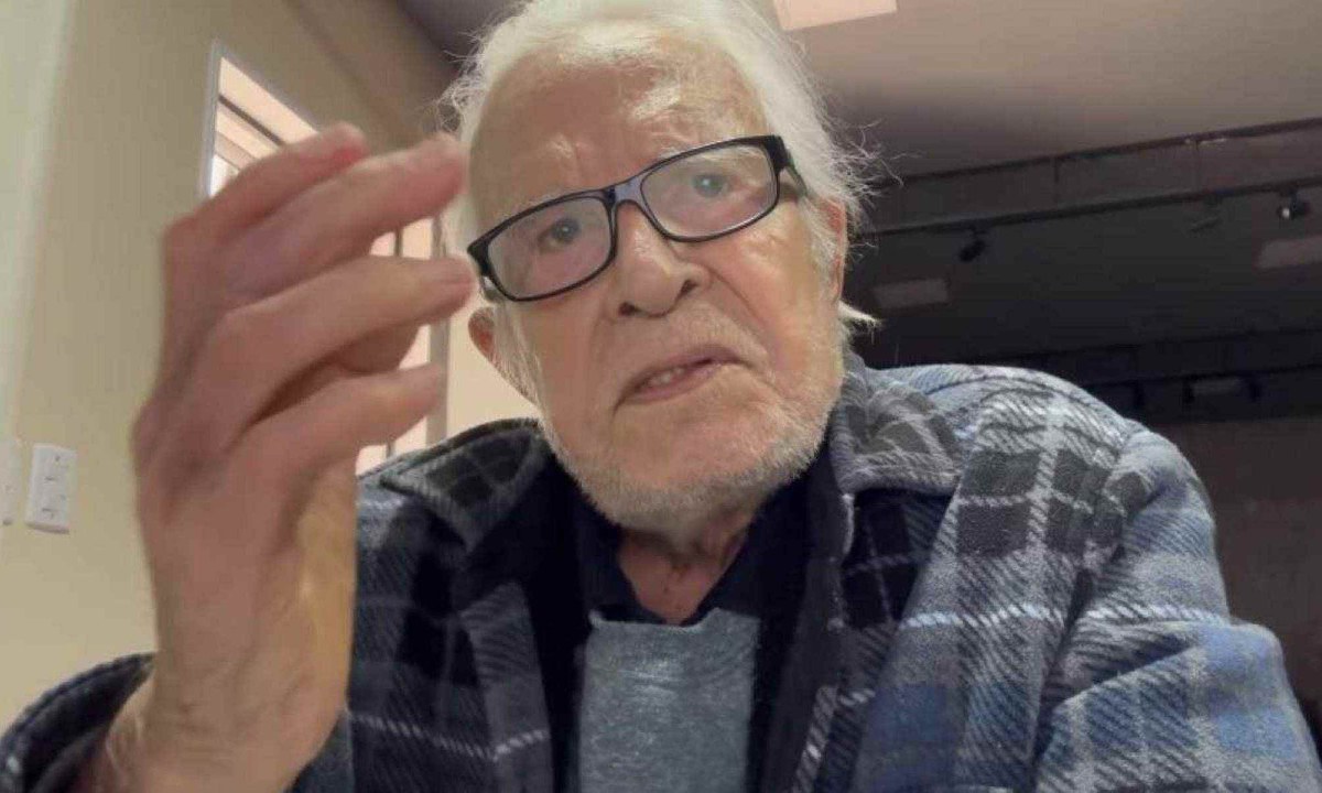 Cid Moreira comemorou os 97 anos de idade nesta segunda (30/9) -  (crédito: Reprodução/Instagram)