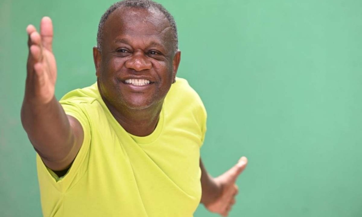 Mestre Evandro Passos vai levar dança afro-brasileira para Paris -  (crédito: Leandro Couri/EM/D.A. Press)