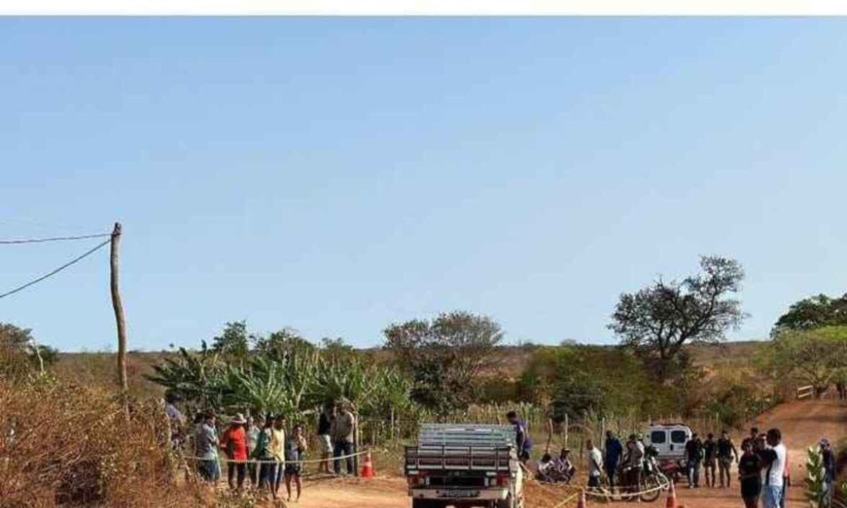 Corpo de candidato a vereador ligado ao MST foi encontrado em estrada de terra, na zona rural de Gameleiras -  (crédito: Redes sociais)