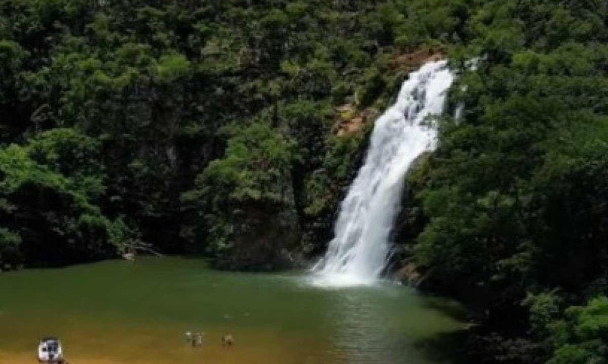 De acordo com os bombeiros, o acidente teria acontecido próximo a cachoeira dos Castelhanos -  (crédito: Reprodução / Rede sociais)