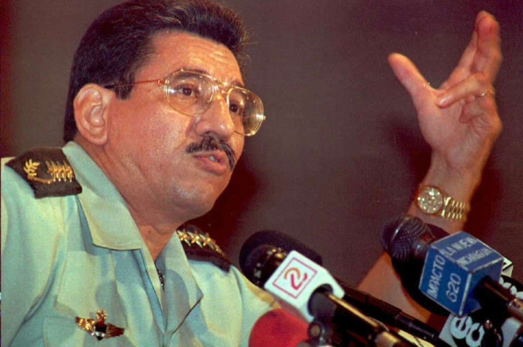 O general aposentado estava em prisão domiciliar desde maio (foto de 1994) -  (crédito: AFP)