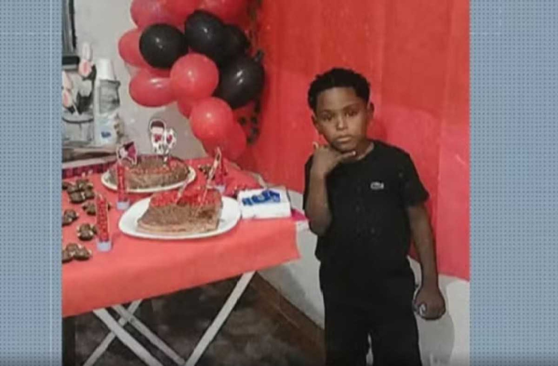 Ythallo Raphael, 6 anos -  (crédito: Reprodução/ TV Globo)