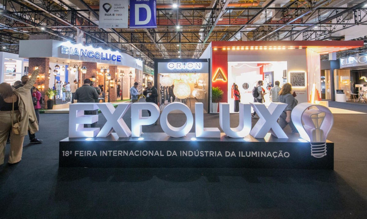 Feira Expolux impulsiona negócios na indústria da iluminação -  (crédito: DINO)