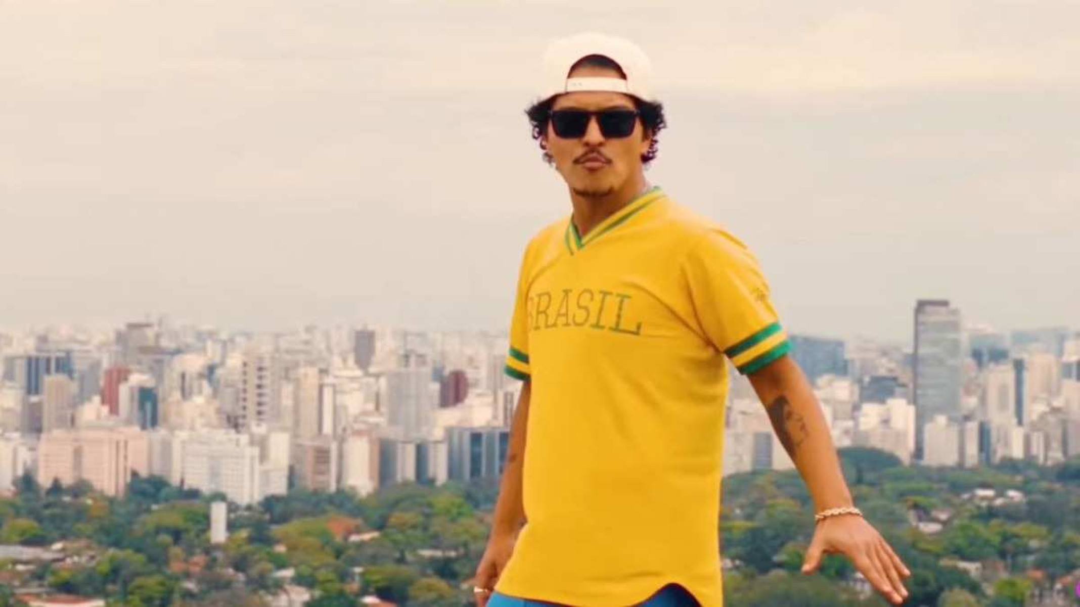 Bruno Mars chega ao Brasil para turnê -  (crédito: Reprodução )