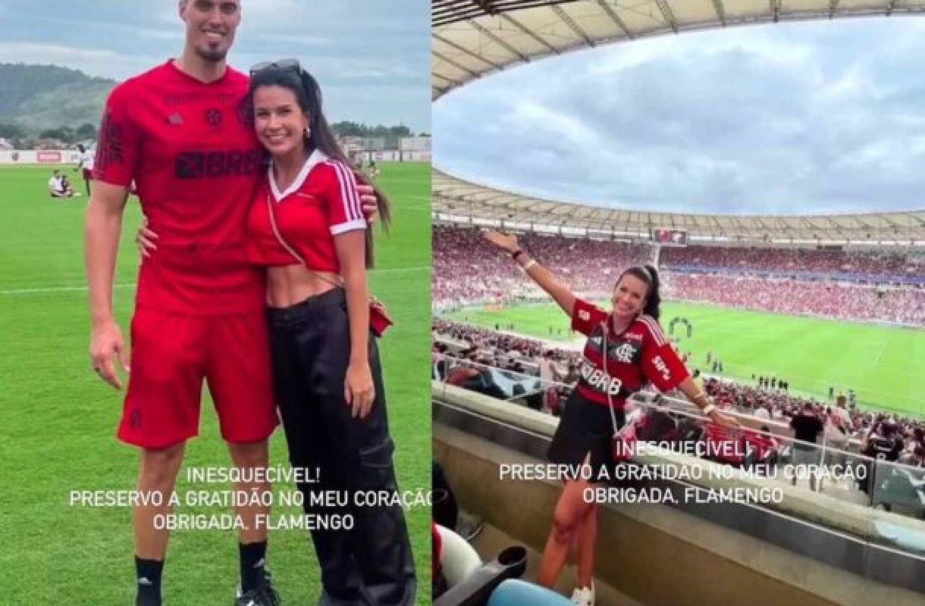 Nora de Tite, Fernanda Bachi, se despede do Flamengo nas redes sociais: ‘Inesquecível’