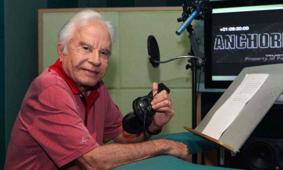 Cid Moreira faleceu nesta quinta-feira (3/10) -  (crédito: Reprodução)