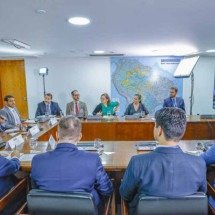 Presidente Lula comenta sobre partida do Flamengo -  (crédito: Ricardo Stuckert / PR)