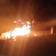 Ônibus do transporte público de BH pega fogo; veja vídeo - Redes Sociais