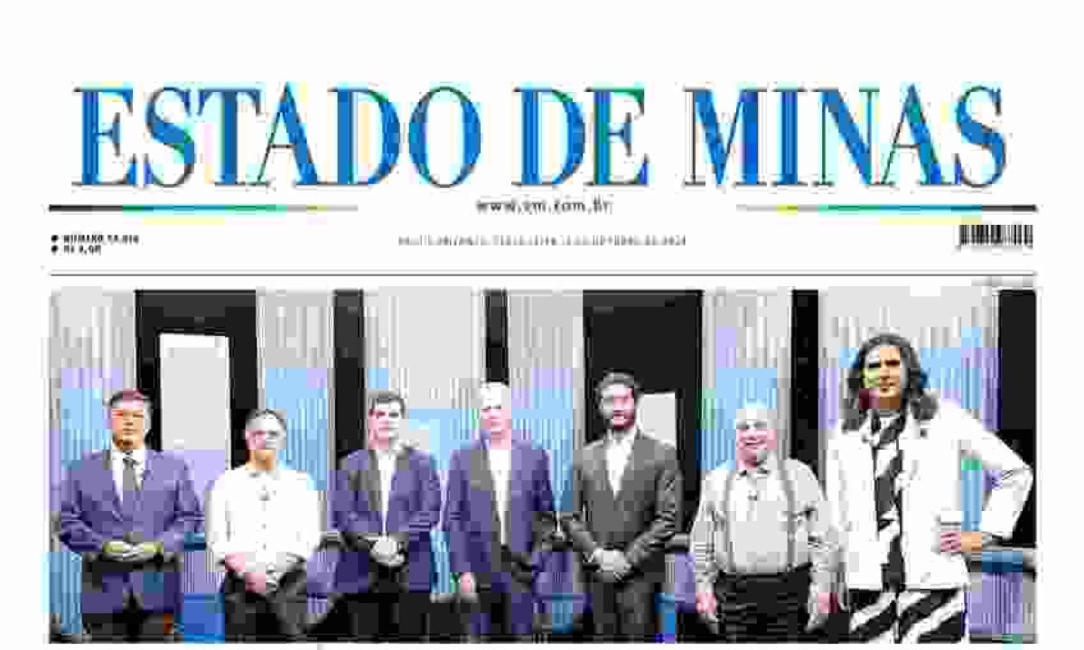 Capa impressa do Estado de Minas de 4/10/2024 -  (crédito: Estado de Minas)