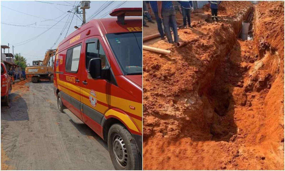 Corpo de Bombeiros realizou resgate nesta sexta-feira (4/10) -  (crédito: CBMMG)