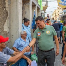 No Bairro Nova Cintra, Viana promete integração com a nova linha do metrô - Divulgação