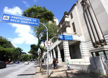 Fachada da Prefeitura de Belo Horizonte -  (crédito: MARCOS VIEIRA/EM/D.A. PRESS)