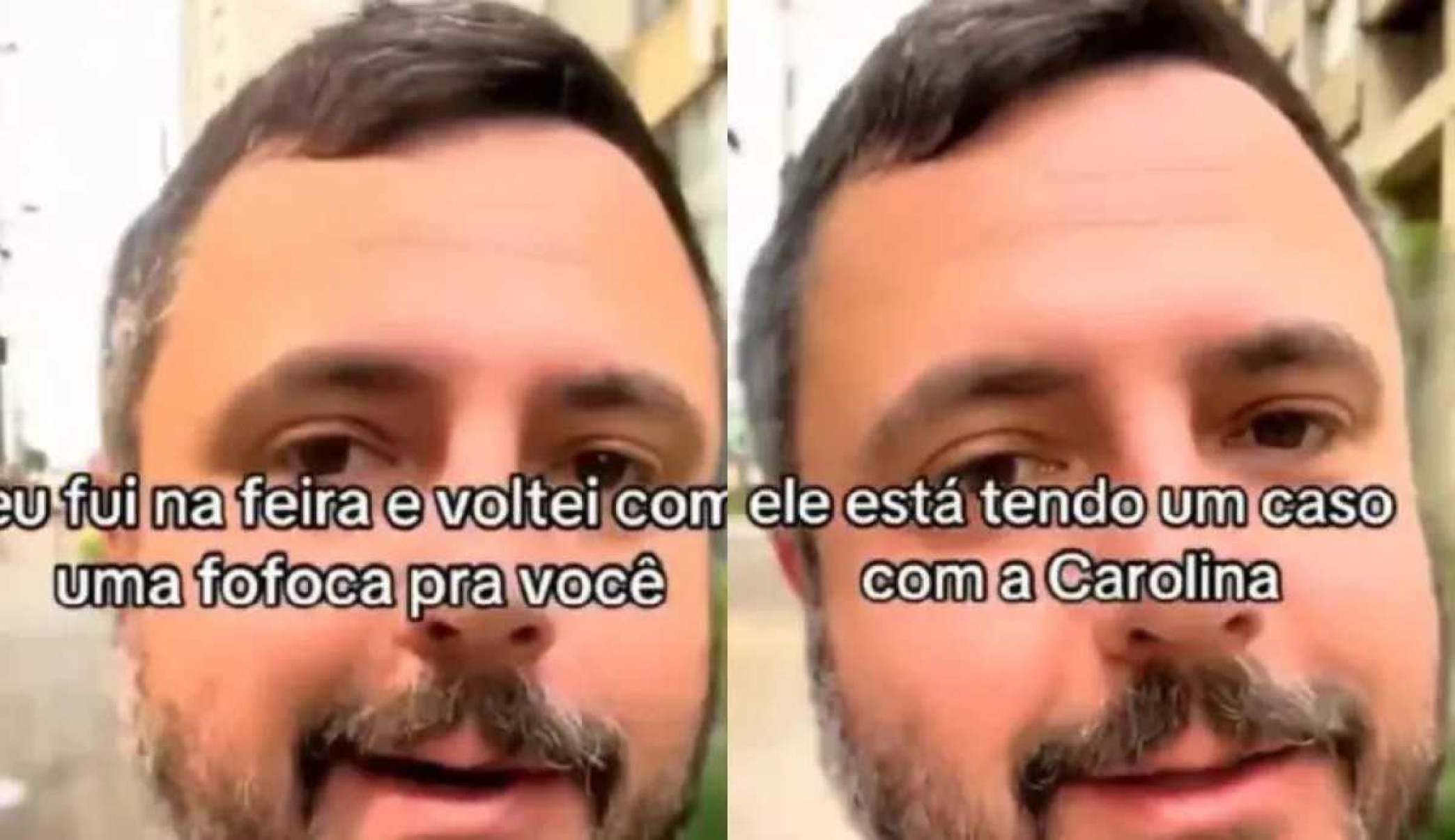 Caso de traição ouvido em feira viraliza no Tiktok: 'oi, Luana, tudo bem?'