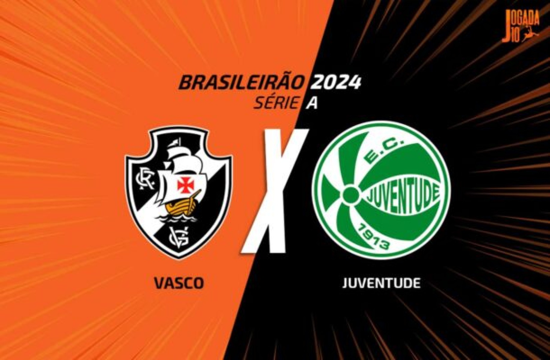 Vasco x Juventude, AO VIVO, com a Voz do Esporte, às 19h30