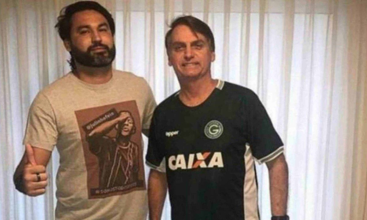 Léo Índio e Bolsonaro -  (crédito: Reprodução / Instagram)
