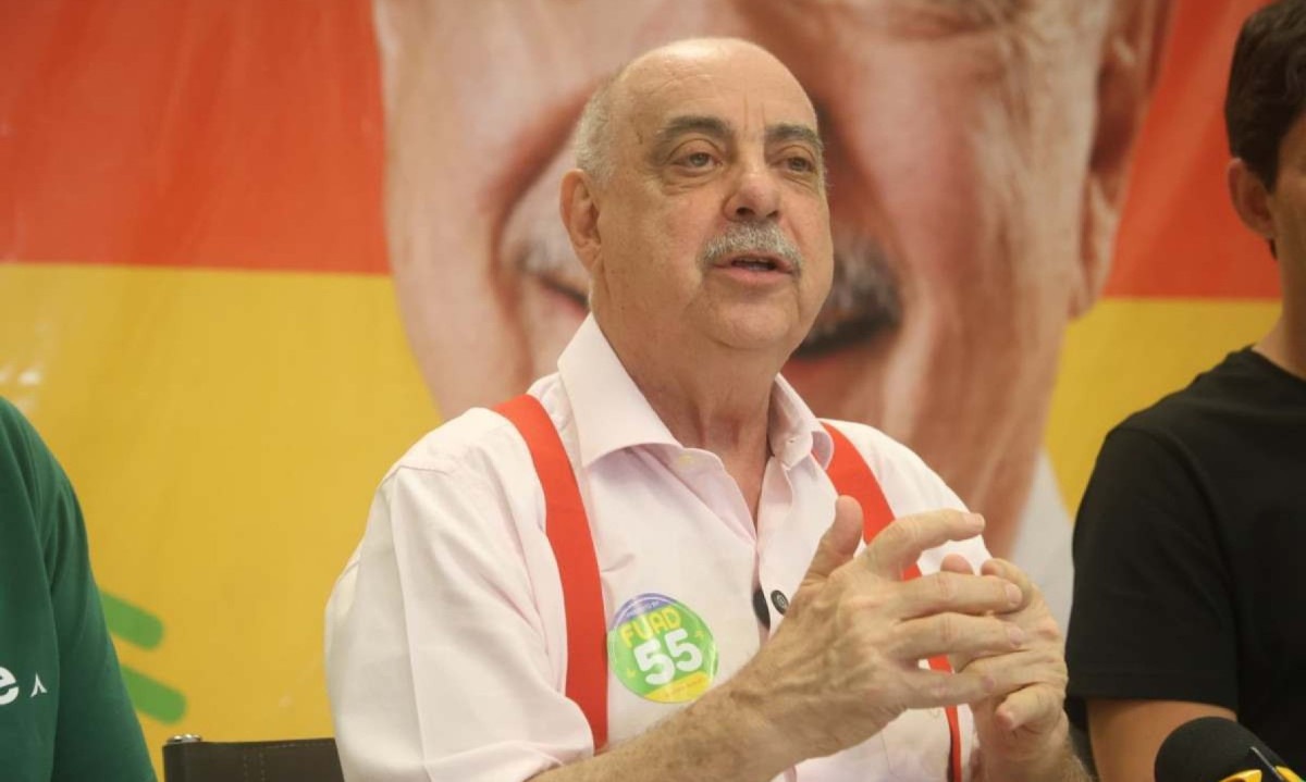 Fuad Noman fala sobre estratégia para disputar o segundo turno da eleição -  (crédito: Marcos Vieira/EM/D.A Press)