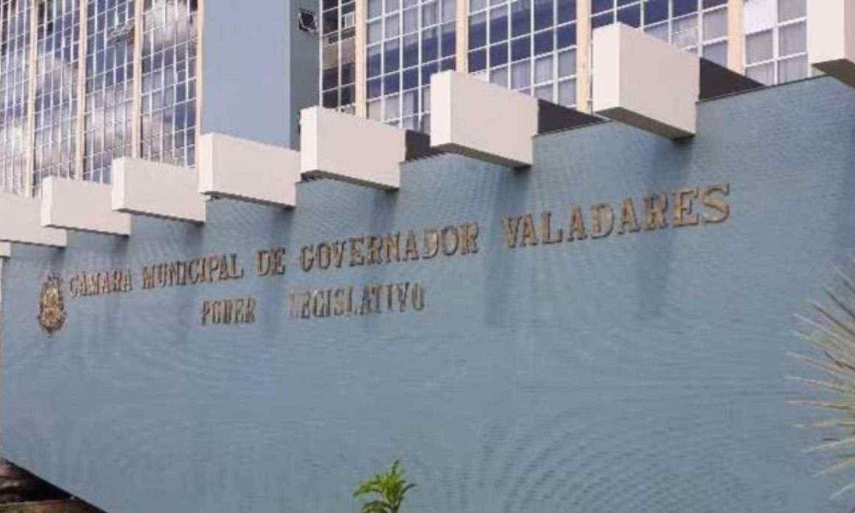 Para eleger um vereador, é utilizado o sistema proporcional -  (crédito: Reprodução Câmara Municipal de Governador Valadares)