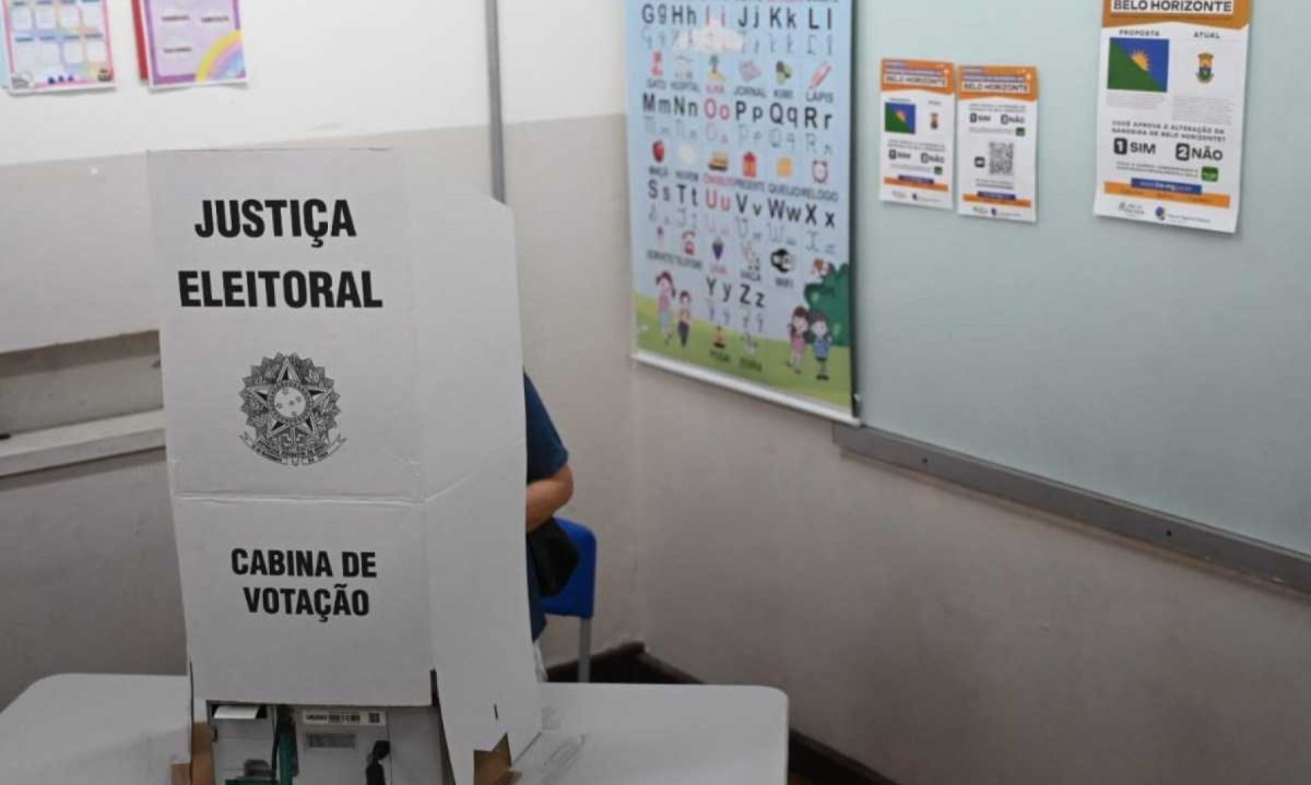 Crimes eleitorais em Minas Gerais caíram 60% em relação às eleições de 2020 -  (crédito: Leandro Couri/EM/DA Press)
