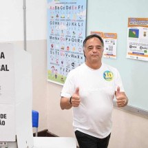 Tramonte vota em BH e crava: 'Estaremos no segundo turno, com certeza' - Leandro Couri / EM / D.A Press