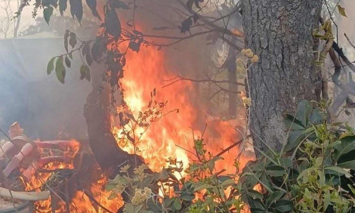 Grande BH registra 101 ocorrências de incêndio em vegetação nas últimas 24h