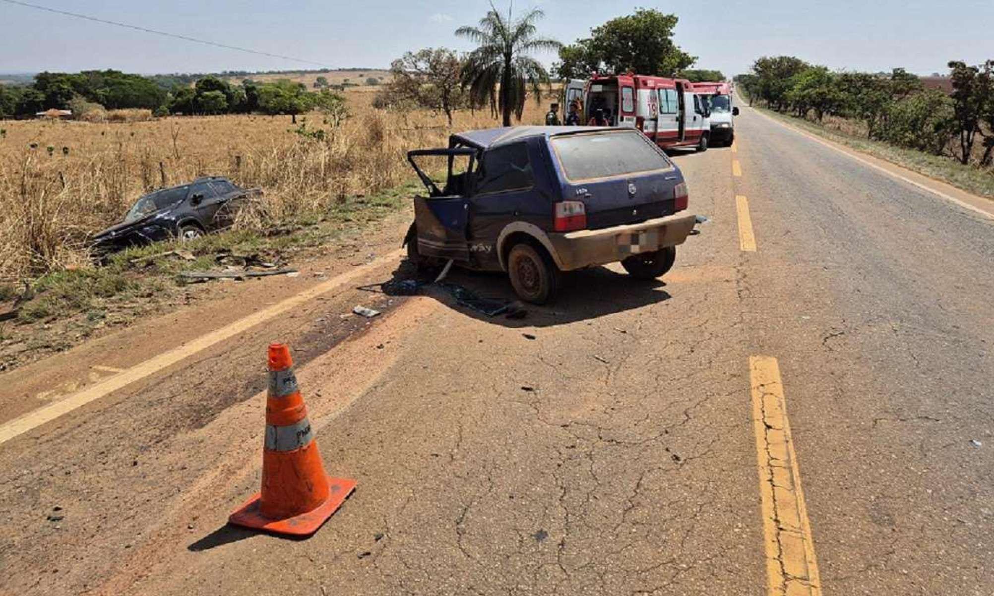 Dois mortos em acidente com três carros provocado por motorista embriagado