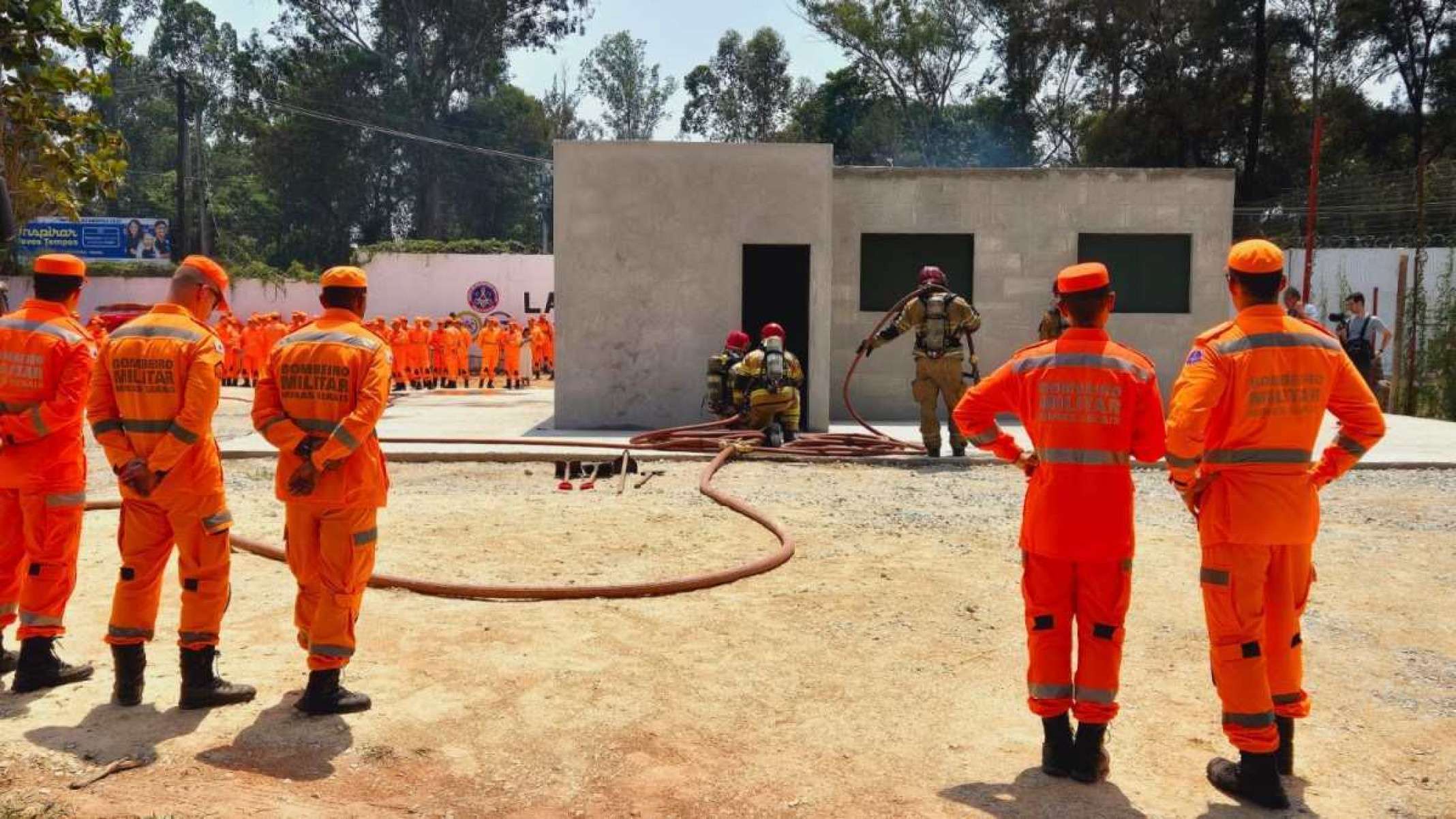 Laboratório de combate a incêndios é inaugurado na Grande BH