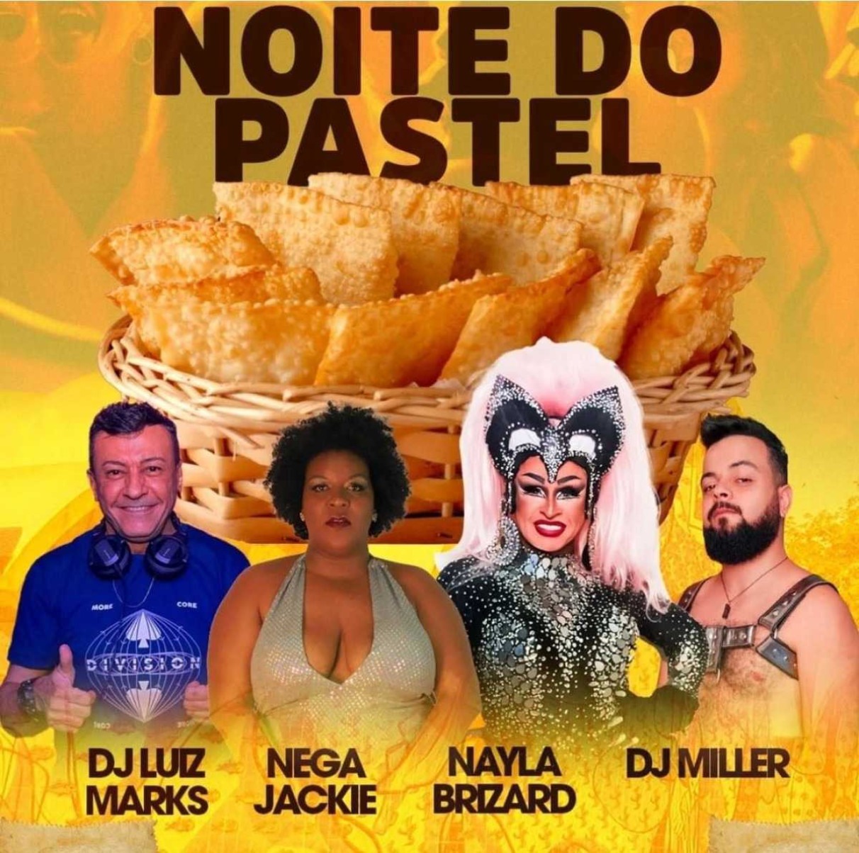 Além dos aperitivos, o evento conta com apresentações musicais