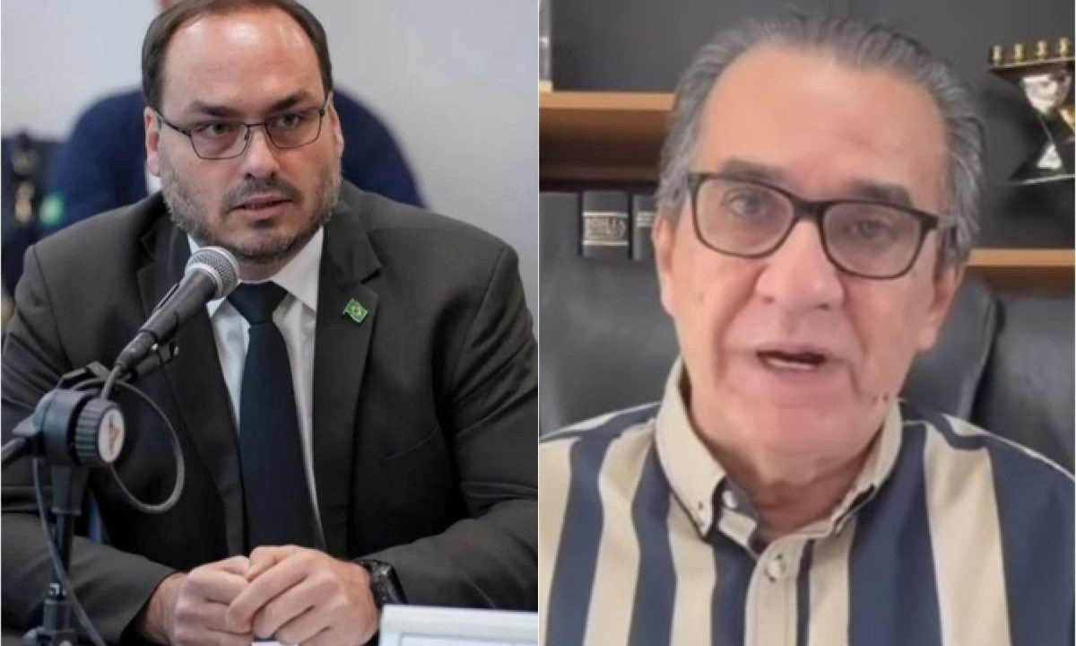 O vereador Carlos Bolsonaro reagiu após o aliado, Pastos Silas Malafaia, dizer que Jair Bolsonaro foi omisso e covarde durante o primeiro turno das eleições  -  (crédito: Reprodução Instagram)