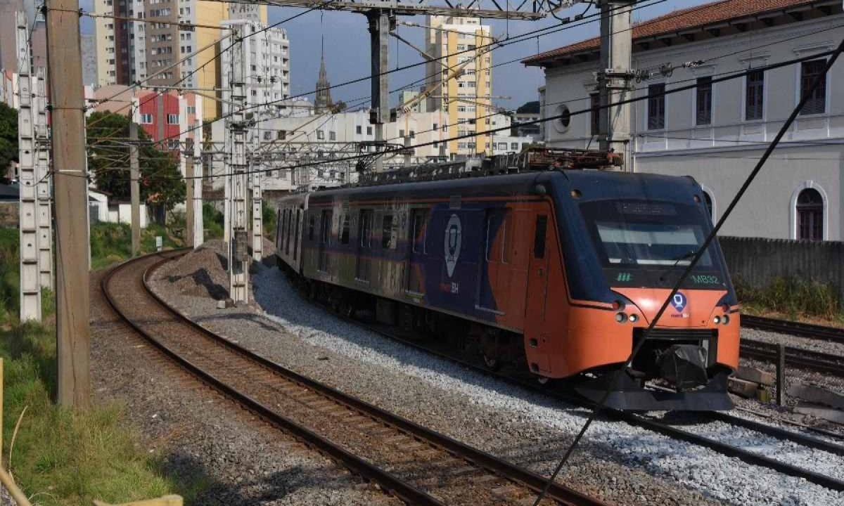 Metrô de BH terá alteração na circulação de 11 à 20 de outubro -  (crédito: Gladyston Rodrigues/EM/D.A. Press)