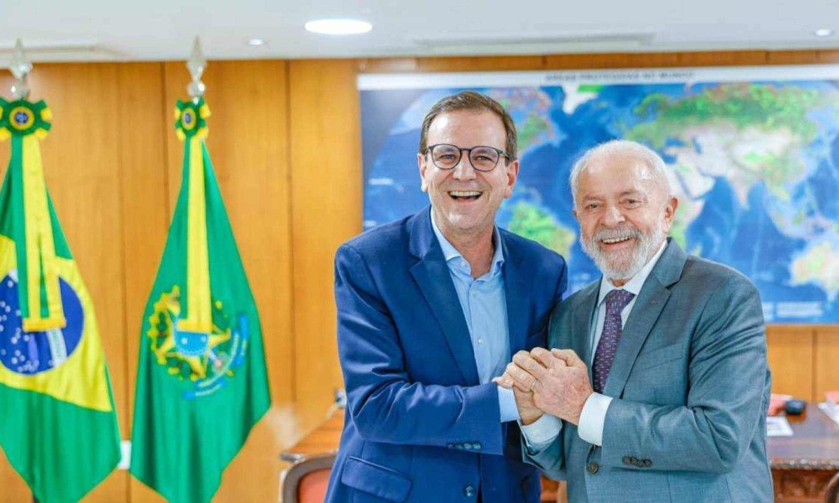 Prefeito reeleito do Rio de Janeiro, Eduardo Paes vai a Brasília se encontrar com presidente Lula -  (crédito: Ricardo Stuckert / PR)