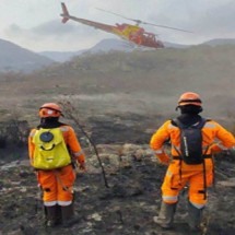 Fogo na Serra do Caraça já dura 28 dias - CBMMG