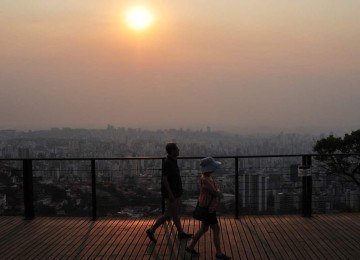 Belo Horizonte tem previsão de chuva e novo recorde de calor para esta quarta-feira (9/10)
       -  (crédito:  Gladyston Rodrigues/EM/D.A Press)