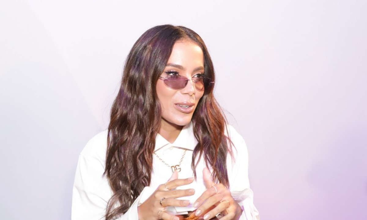  Anitta em entrevista coletiva em agosto de 2024 -  (crédito:  Lorando Labbe /Fotoarena/Folhapress)