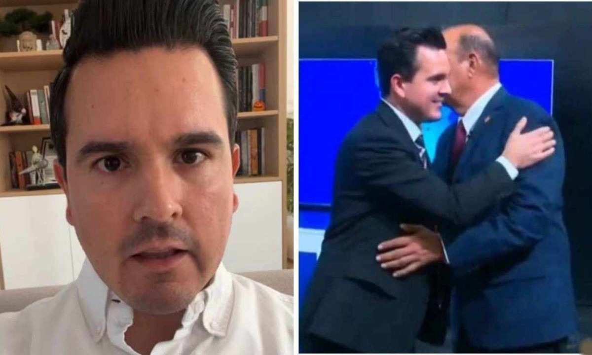 Jornalista foi pego de surpresa com demissão ao vivo -  (crédito: Reprodução / Redes sociais / Canal 66)