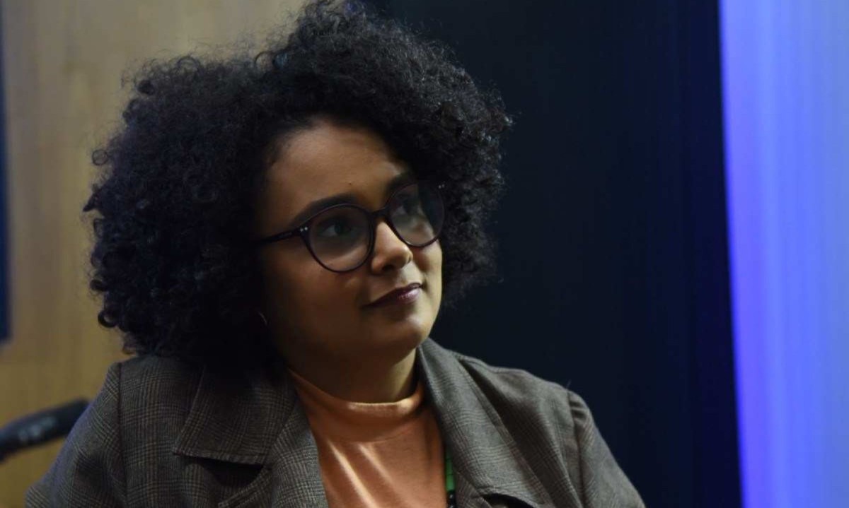 Iza Louren&ccedil;a, do PSOL, foi a candidata da esquerda com mais votos para a C&acirc;mara Municipal de BH -  (crédito: Gladyston Rodrigues/EM/D.A. Press)