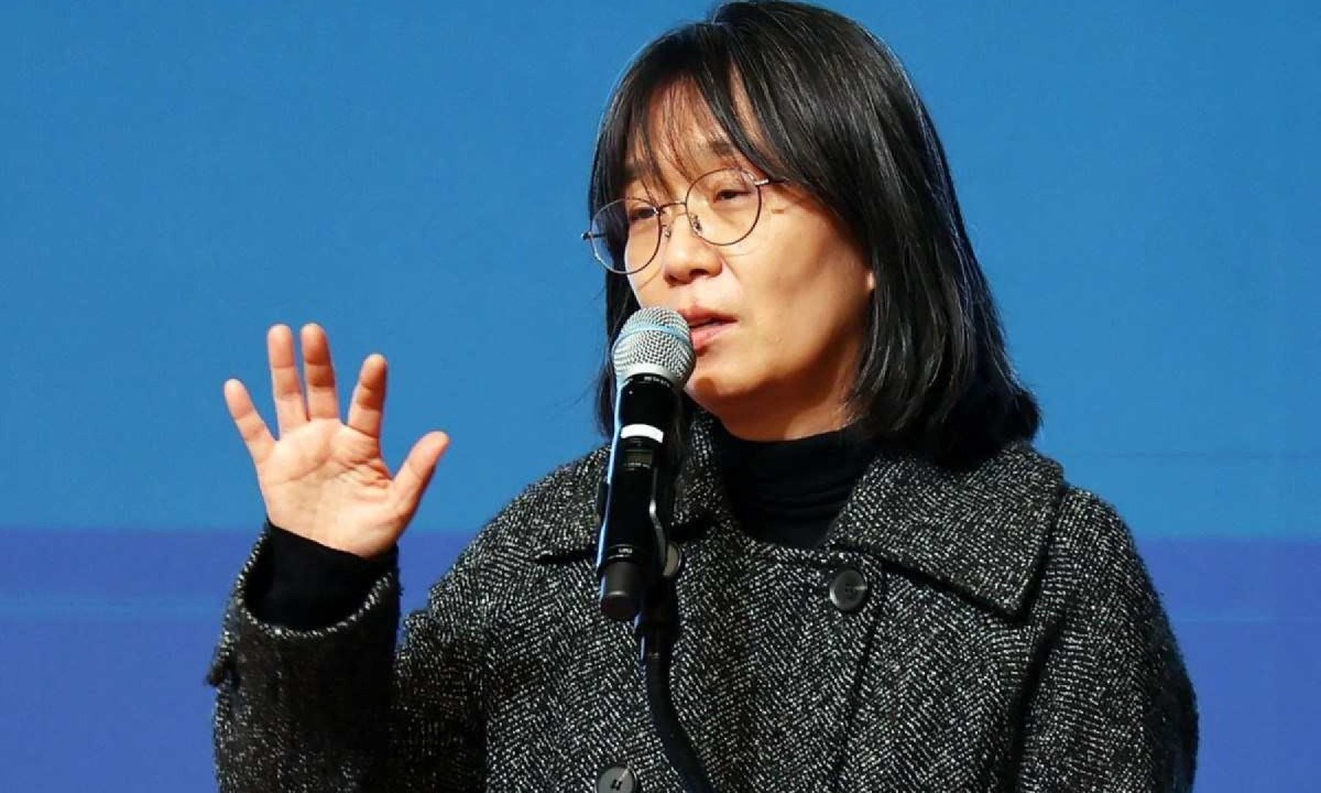 Han Kang, escritora sul-coreana, ganhou o Prêmio Nobel de Literatura 2024 -  (crédito: Han Kang)