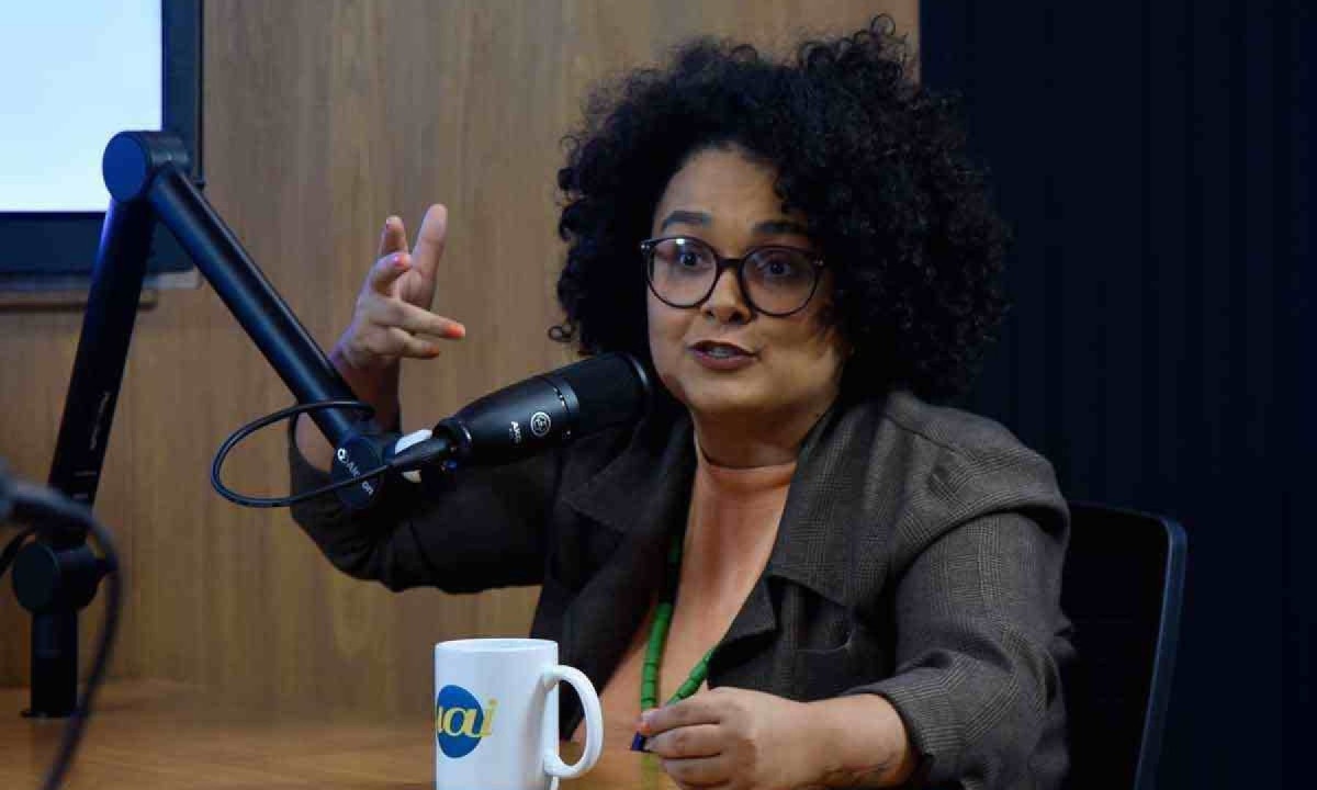 Iza Lourença (Psol) atribui o resultado ao trabalho junto aos movimentos sociais feito na Câmara Municipal nos últimos quatro anos
 -  (crédito: GLADYSTON RODRIGUES/EM/D.A PRESS)