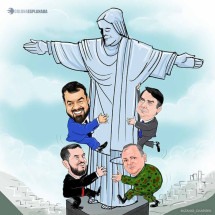 Bolsonaristas articulam futuro do Rio - @izanio_charges
