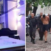 Criminosos são presos em motel após fuga da polícia - Reprodução