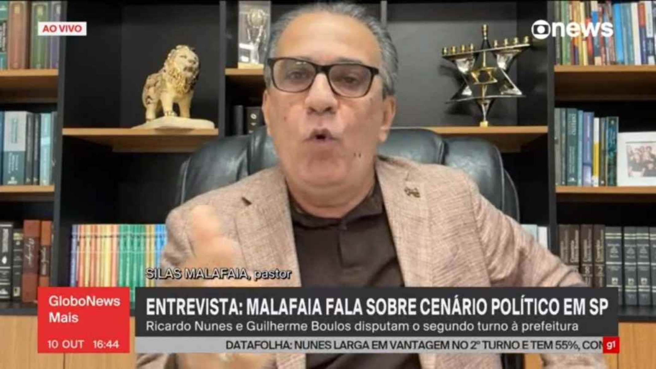 Malafaia diz que Bolsonaro reclamou de ter sido chamado de covarde
